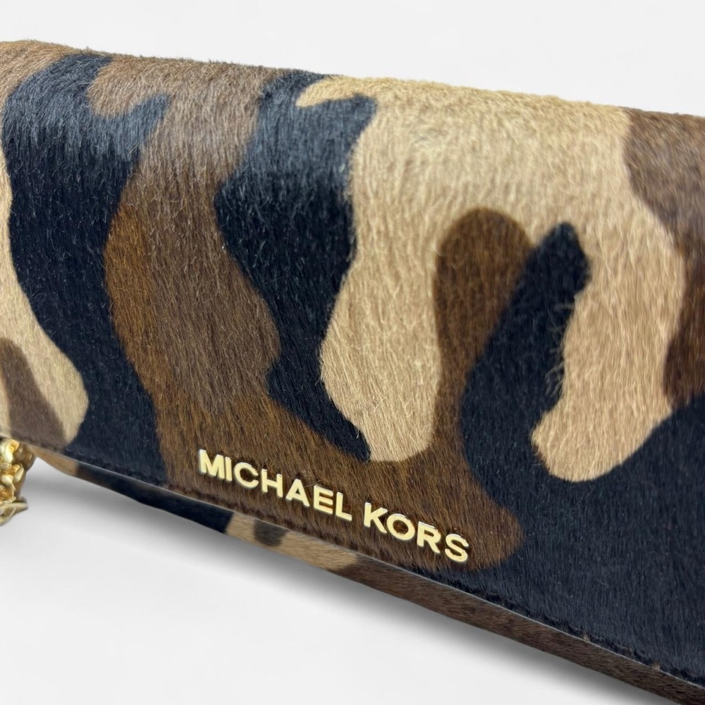 Michael Kors Camouflage Calfskin Crossbody Bag NWOT - Picture 2 of 8